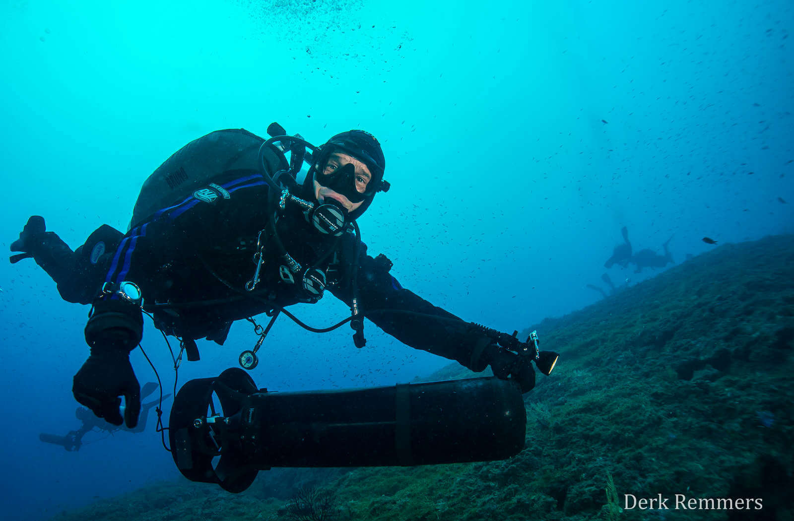 diver underwater